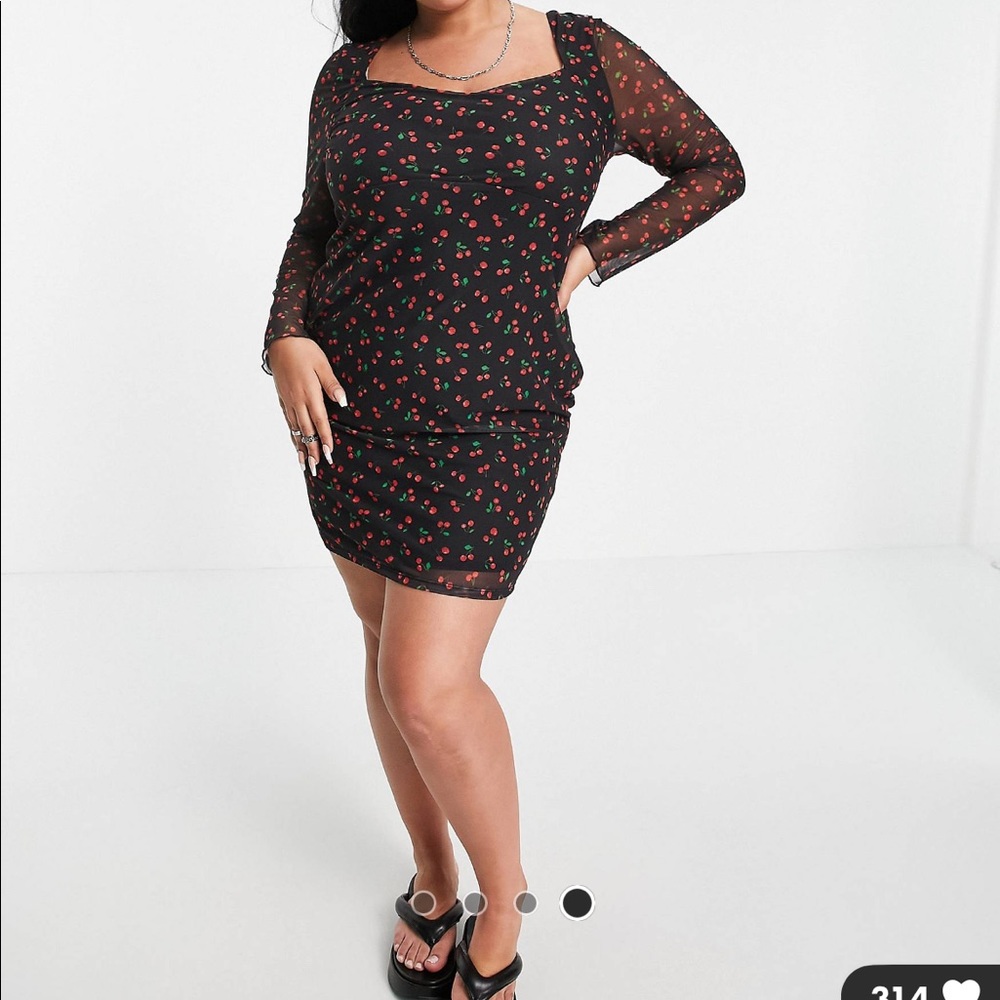 ASOS cherry mini dress